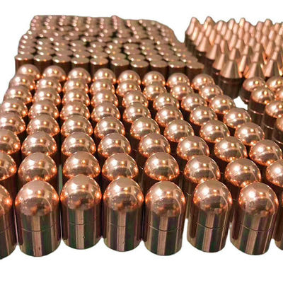 ভালো দাম রেজিস্ট্যান্স স্পট ওয়েল্ডিং টিপ ইলেকট্রোড ওয়েল্ডিং ক্যাপ স্পট ওয়েল্ড মেশিনের জন্য কাস্টম অনলাইনে