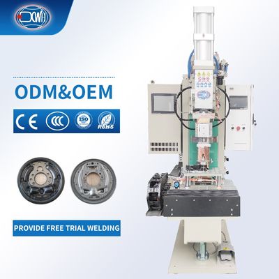 ভালো দাম স্পট ওয়েল্ডার অটোমেটিক প্রজেকশন ওয়েল্ডিং মেশিন কার্বন ইস্পাত গাড়ি ব্রেক বেস প্লেট অনলাইনে