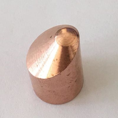 OEM অ স্ট্যান্ডার্ড 40mm স্পট dingালাই কপার ইলেক্ট্রোড টিপ উপাদান