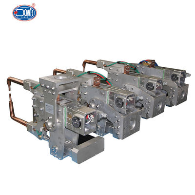 বৈদ্যুতিক সিলিন্ডার সহ বায়ুসংক্রান্ত 160KVA প্রতিরোধের রোবোটিক স্পট dingালাই বন্দুক