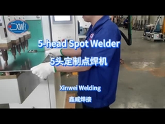 পাঁচ মাথার স্পট ওয়েল্ডিং মেশিন দিয়ে গ্যালভানাইজড শীট ওয়েল্ডিং